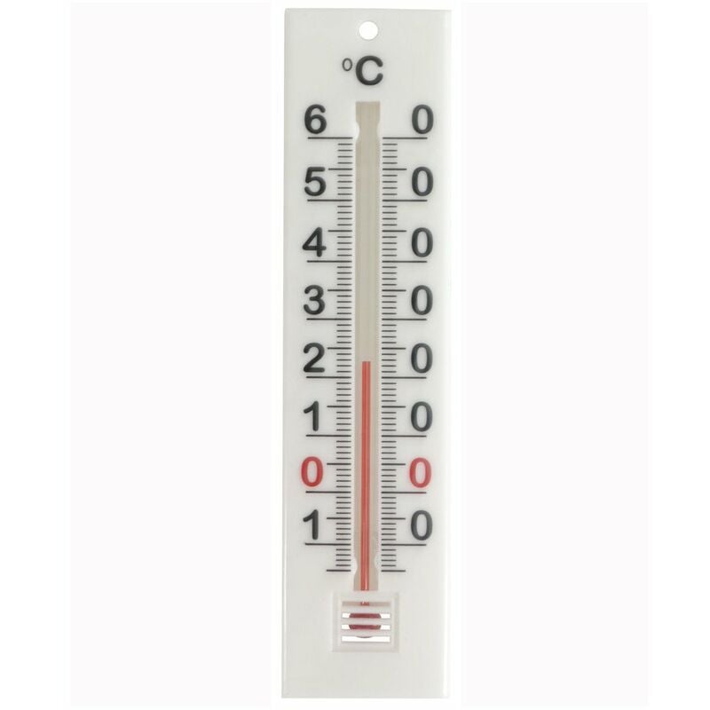 Thermomètre professionnel mural blanc HYGIPLAS