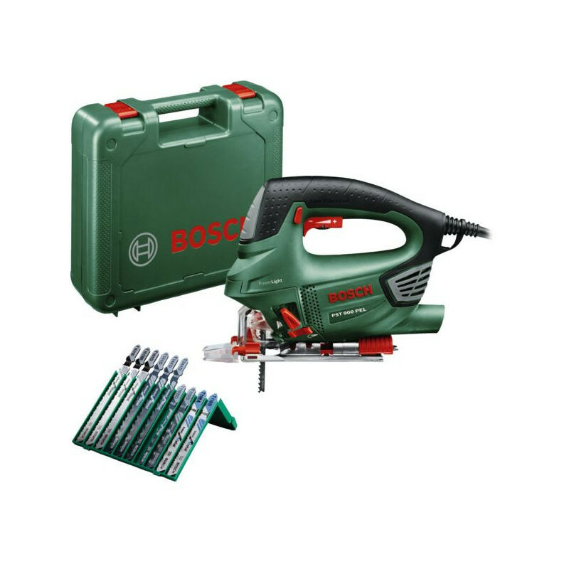 Scie sauteuse  PST 900 PEL + SET DE 10 lames - BOSCH
