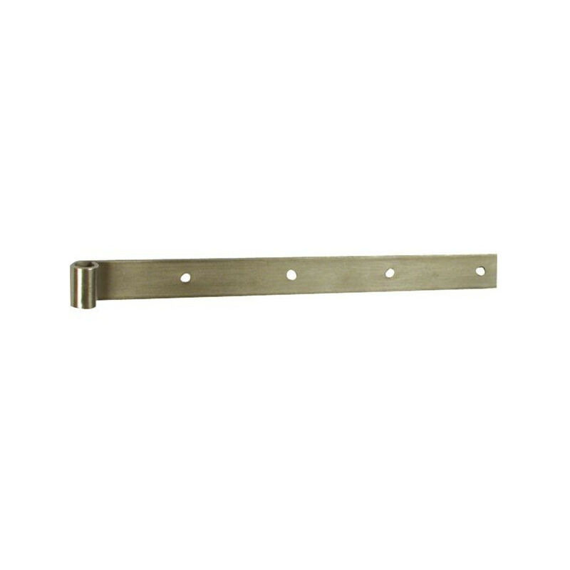Penture Droite Bout Carre - 35x4 - ø14 - Lg300 - Inox