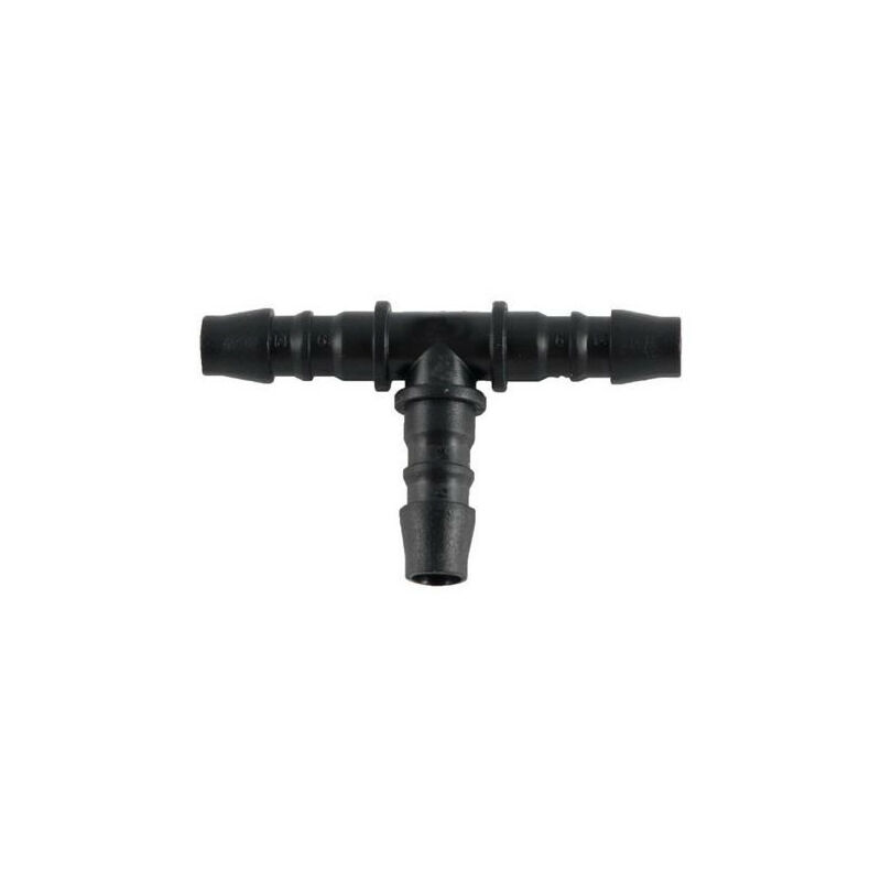 Raccord En T Pour Tuyau Chauffage 32mm X 16mm – Noir, Plastique – 2 Pièces - 4