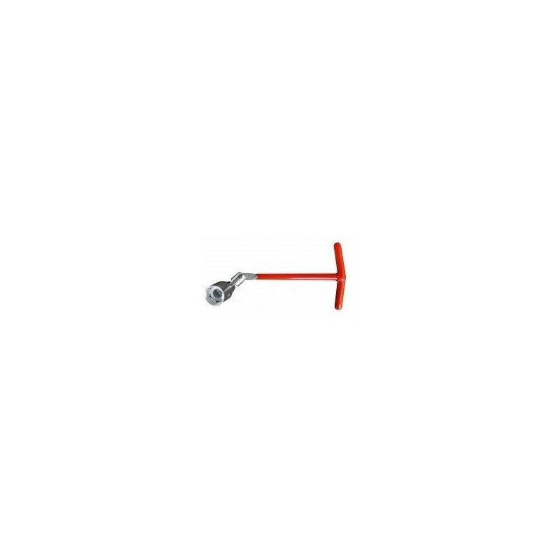 AERZETIX - C53709 - Clé Tube à Bougie d'allumage 16mm x 280mm en ''T'' à 6 pans Barre métallique 150 mm - Outil d'extraction de Bougie d 'allumage