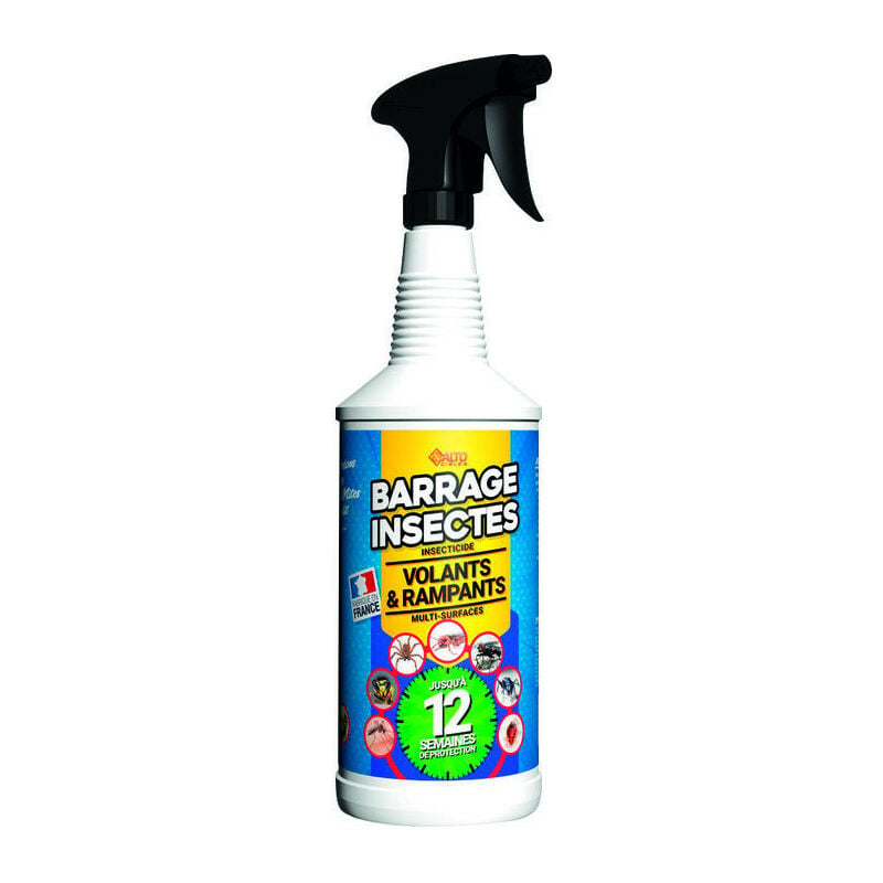 Venteo - Barrage à insectes - Lot de 3 - Efficace contre les insectes, ne  tâche pas, sans odeur - Contenance 1L