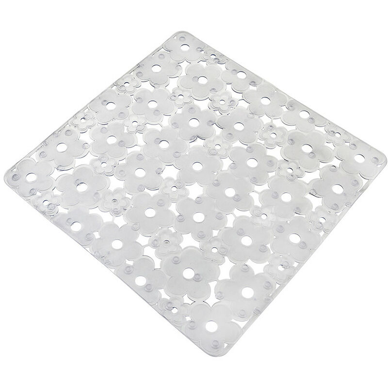 Tapis fond d'évier blanc cérusé