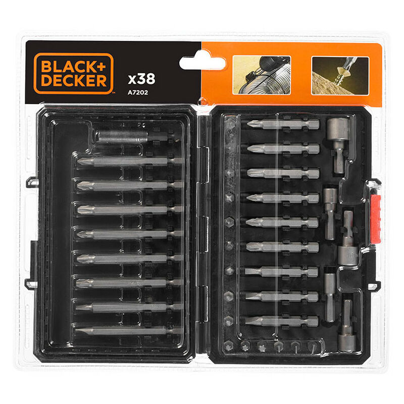 Black & Decker Kit d'embouts et de forets (kit d…