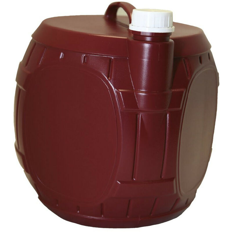 Cubi tonneau alimentaire 10 litres rouge