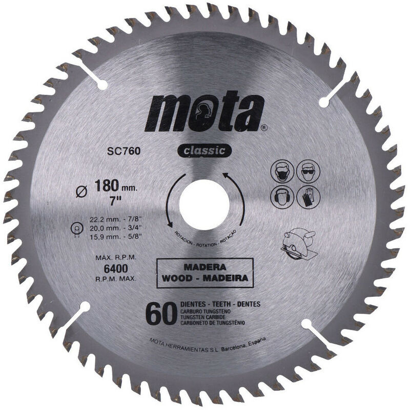 Lame De Scie Circulaire HSS WERKÖ 160x1.2x32mm - 80 Dents, Pour Métal - Fabriquée En Allemagne