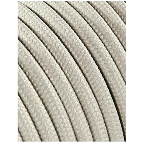 Câble Cordon Coton 2x0,75mm Edm Esthétique Vintage, Sécurité électrique - Edm (1/2)