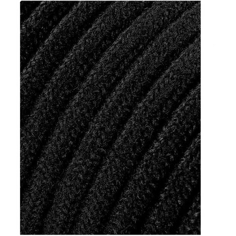 Câble Cordon Tubulaire 2x0,75mm C41 Noir 25m (1/2)