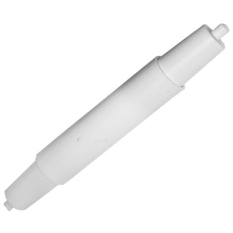 Barre Wc Plastique Edm Porte-rouleau Wc Simple En Plastique Blanc - Edm (1/2)