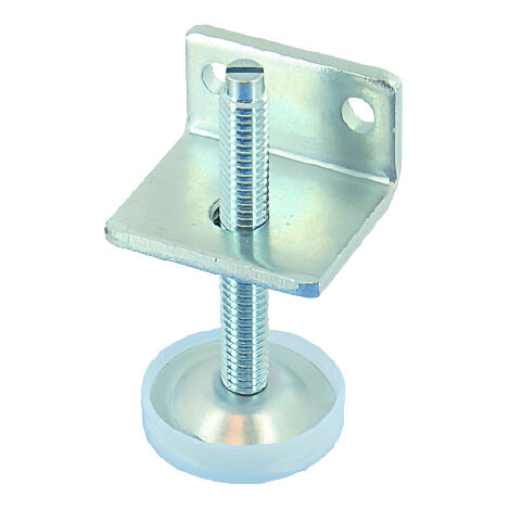 2 Vis De Reglage De Pied M8-l60 + Equerre - 2 Pce - Vynex (1/2)