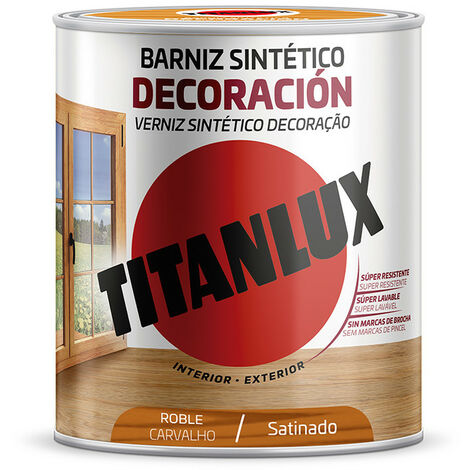 Vernis Décoration Chêne Satiné Synthétique 0,250L Titanlux M11100214