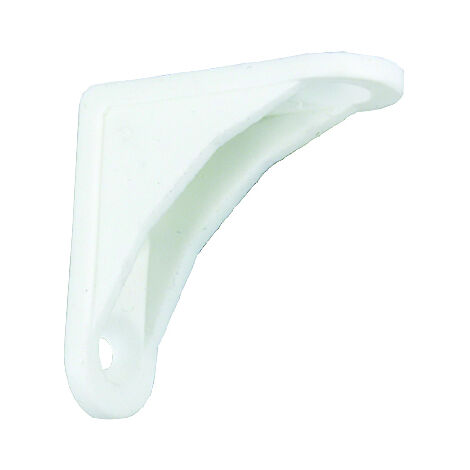 Equerre Plast 24x24x16 Blc X4 Pce - Vynex