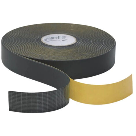 Bande isolante adhésive 15m x 100mm – Pour joints d'étanchéité Armaflex – Protection anti microbe et anti moisissure (1/2)