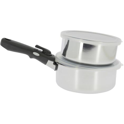 Lot de 2 casseroles INCASA