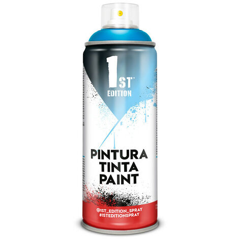 Peinture Aerosol 1ere Edition 520cc / 300ml Bleu Mediterraneen Mat Ref 654