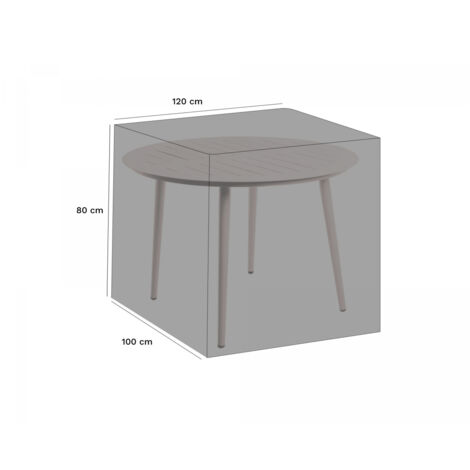 Housse Protection Table Ronde 120 X 80 X 100 Cm (1/2)