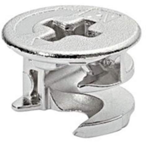 Ferrure d'assemblage Minifix 15 sans bord - HAFELE Argent (1/4)