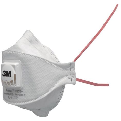 Masque Antipoussière Aura Série 9300 Ffp3 Nr D Avec Soupape - K93 32 - 15629-vp (1/4)