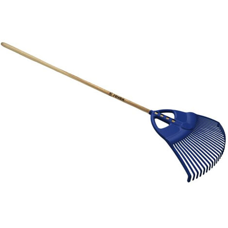 Balai à feuilles plastique ergonomique 27 dents - 70 cm - REVEX (1/3)