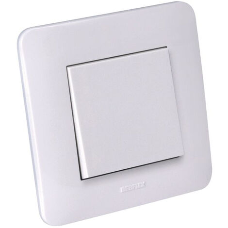 Debflex – Interrupteur va-et-vient complet encastré – Installation rapide – Design discret pour éclairage depuis 2 emplacements
