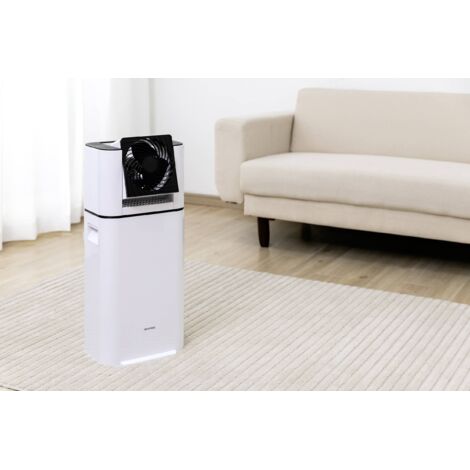 Ventilateur de table OHYAMA Luftentfeuchter mit Ventilator 590W blanc