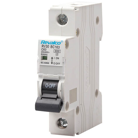 Magnetotèrmic Revalco 1 Polo 10a C 6ka Resid/Terciario