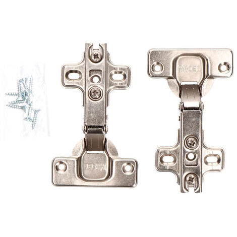 Charnière Coupelle Droite 35mm Fixation Invisible, Ouverture Fluide - Edm (1/2)