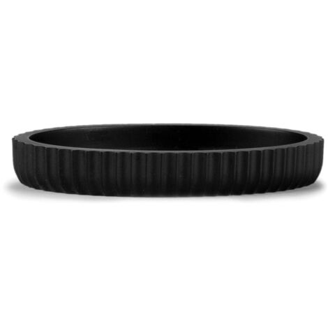 Porte-savon Noir Mat Design Moderne, Résine Durable - Andrea House (1/2)