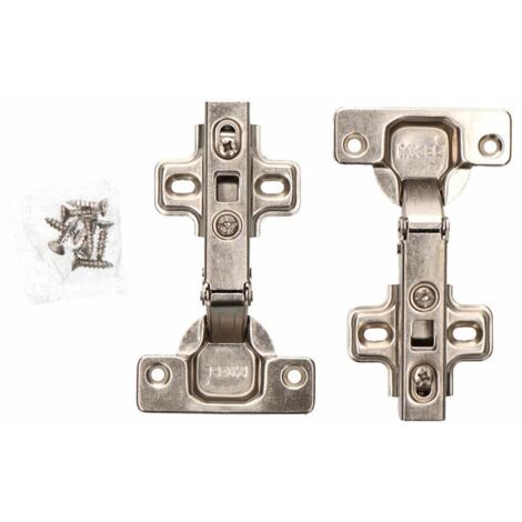 Charnière Bol Clip Droit 35mm Fixation Rapide, Ouverture Standard - Edm (1/2)