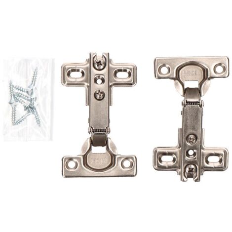 Charnière Coupelle Droite 26mm Fixation Invisible, Ouverture Fluide - Edm (1/3)
