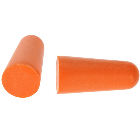 Bouchon mousse Anti-bruit Portwest PU (200 paires) Orange Unique. (1/4)
