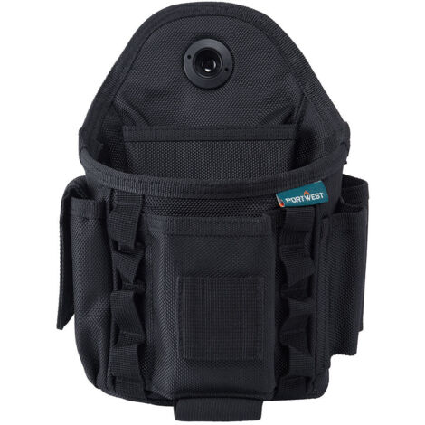 Poche Porte Outil Du Pantalon Modulaire -  Noir - Portwest (1/2)