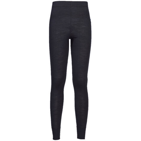 Legging En Laine De Mérinos - L - Noir - Portwest (1/2)