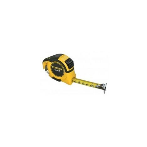 Mètre Ruban Stanley Max 8m Mètre Ruban 8m X 28mm, Robuste - Stanley (1/4)