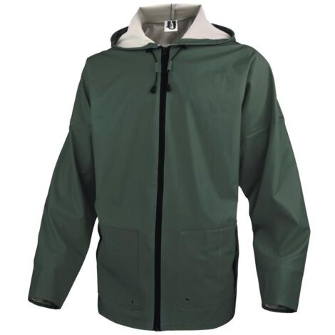 Veste de pluie support polyester enduit semi pu DELTA PLUS - 850VESVE0 52/54 (L) (1/2)