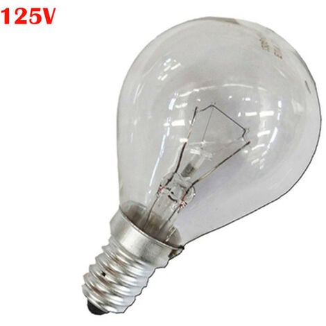 Ampoule incandescente sphérique 60W E14 230V Blanc chaud 700lm dépolie