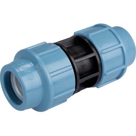 Manchon réparateur égal pour tuyau polyéthylène 32mm (1/3)