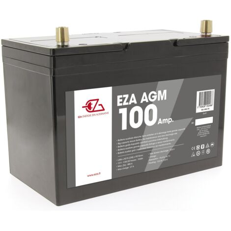 Batterie Auxiliaire Eza Agm 100ah