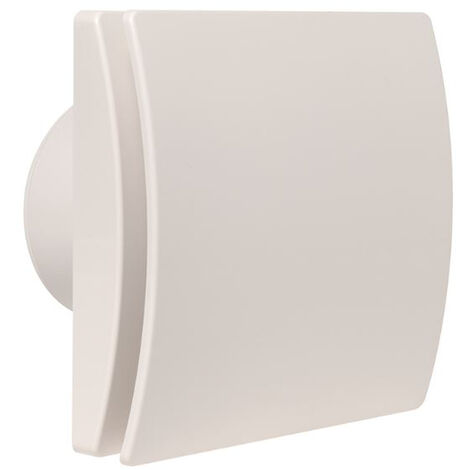 Aldes – Extracteur d'air ponctuel Ø 100 mm – Détection d'humidité – Longueur refoulement 2 m – Corps ABS haute qualité blanc