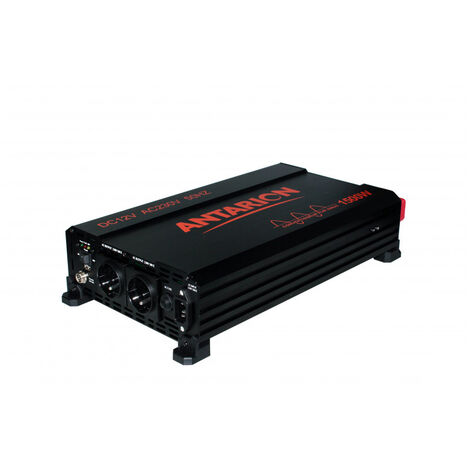 Convertisseur de tension pur sinus 1500W – Puissance de sortie 1500W – Port USB 5V 1A – Commande déportée 5m – Antarion