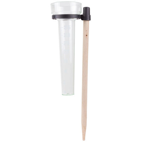 Pluviomètre grande capacité 100mm gradué avec socle et filtre débris - Instruments d'analyse et mesure