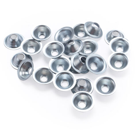 Noyon & Thiebault – Rosace conique acier Ø 28 mm hauteur 9 mm – Sachet de 25 pièces – Maintien optimal pour collier de tube en cuivre - 7340-S25 (1/5)