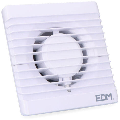 EDM – Extracteur d'air 12W Ø8cm 25dB – Ventilation efficace pour espaces confinés – Installation facile en cuisine et salle de bain