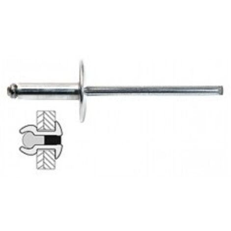 RIVET ALU STANDARD Ø 4 X 18 mm (ref4044) main image 0