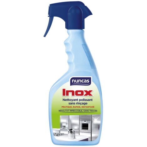 Nettoyant Polissant Inox Vapo 500ml - Nuncas (1/2)