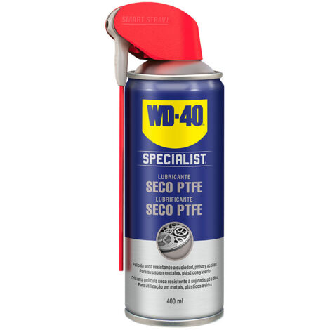 Wd-40 – Lubrifiant spray PTFE 400ml – Lubrification supérieure pour chaînes et engrenages – Protection contre l'usure – Sèche rapidement
