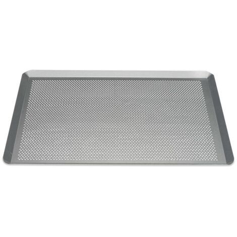 Plaque à Pâtisserie Perforée 40 X 30 Cm - Silver Top - Patisse