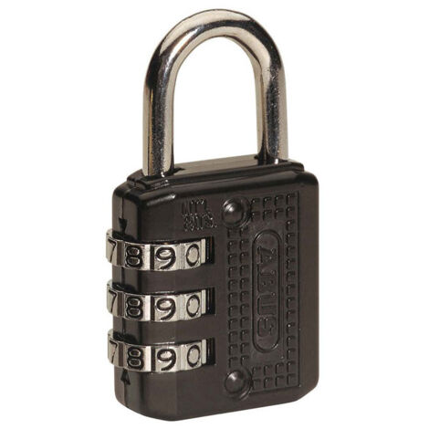 Cadenas Combinaison Abus 30mm Sécurité Sans Clé, Code Personnalisable - Abus (1/2)