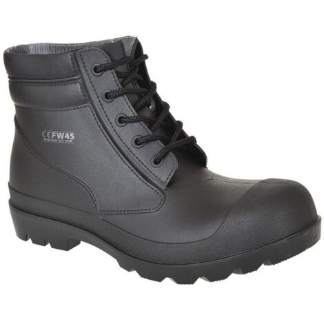 Chaussures de sécurité montantes Portwest Brodequin PVC S5 Noir 44 (1/2)