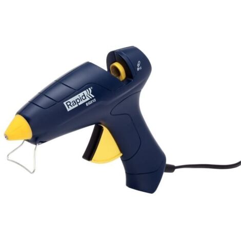 Pistolet a colle - RAPID - EG212 - Pour colle Ø12mm - Pour colle chaude - Blister (4 types de colle) - (5000424)
